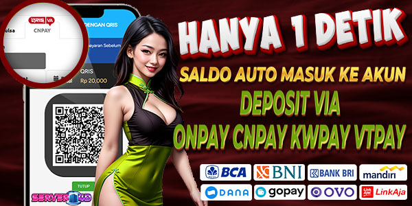 Proses deposit hanya 1 detik